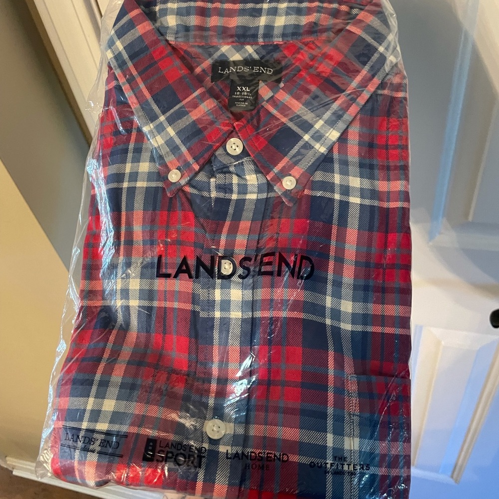 Men’s Plaid Button Shirt I